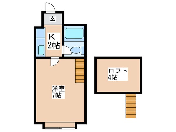 ロピア８１２の物件間取画像